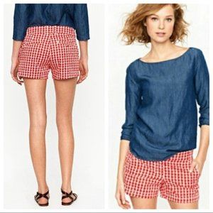 J. Crew Apple Print Shorts. SZ 0 and 2